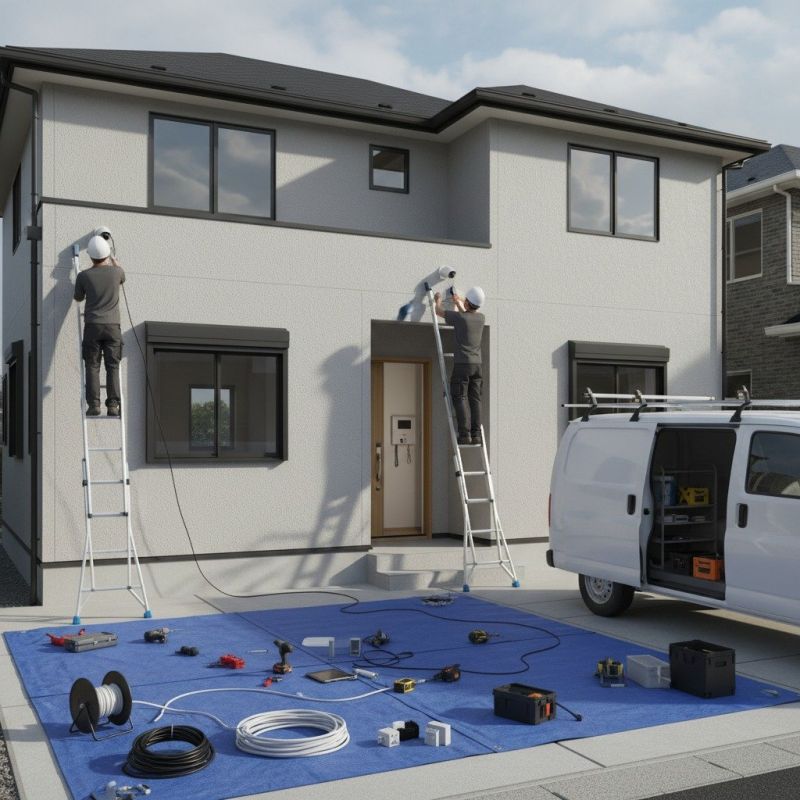 Rain Cap Installation